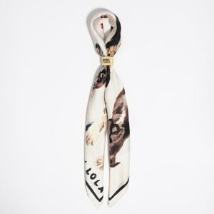 BIMBA Y LOLA Dog scarf charm OFF WHITE UN adult BIMBA Y LOLA Dog scarf charm OFF WHITE UN adult
