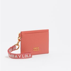 BIMBA Y LOLA Bubblegum pink leather card holder CHEWING GUM PINK UN adult BIMBA Y LOLA Bubblegum pink leather card holder CHEWING GUM PINK UN adult