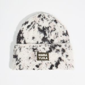 BIMBA Y LOLA White lynx knit hat WHITE M adult BIMBA Y LOLA White lynx knit hat WHITE M adult