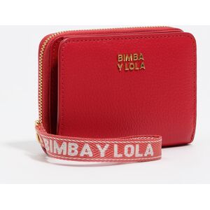 BIMBA Y LOLA Red leather flap purse RED UN adult BIMBA Y LOLA Red leather flap purse RED UN adult