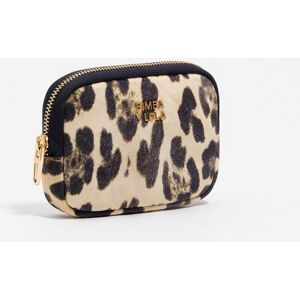 BIMBA Y LOLA Beige Leopard print nylon coin purse LEOPARD NATURAL UN adult BIMBA Y LOLA Beige Leopard print nylon coin purse LEOPARD NATURAL UN adult