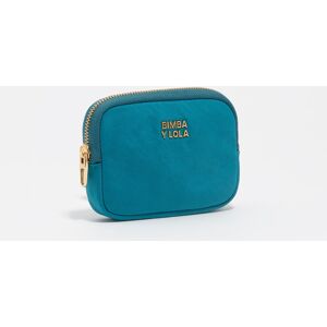 BIMBA Y LOLA Lagoon blue nylon coin purse LAGOON BLUE UN adult BIMBA Y LOLA Lagoon blue nylon coin purse LAGOON BLUE UN adult