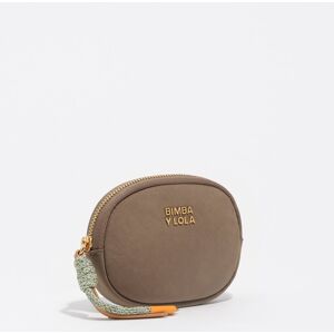 BIMBA Y LOLA Khaki brown nylon coin purse KHAKI BROWN UN adult BIMBA Y LOLA Khaki brown nylon coin purse KHAKI BROWN UN adult