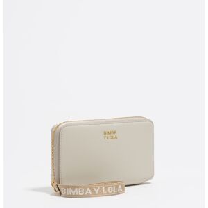 BIMBA Y LOLA Stone leather wallet STONE UN adult BIMBA Y LOLA Stone leather wallet STONE UN adult