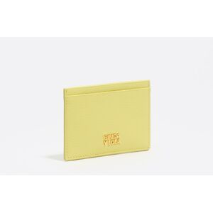 BIMBA Y LOLA Acid yellow leather card holder ACID YELLOW UN adult BIMBA Y LOLA Acid yellow leather card holder ACID YELLOW UN adult