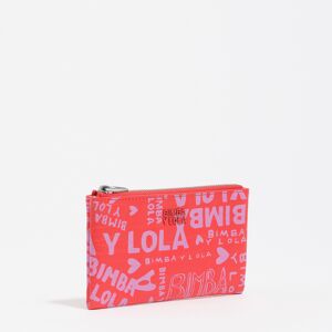 BIMBA Y LOLA Pink tomato print leather coin purse BIMBAYLOLA.COM TOMATO PINK UN adult BIMBA Y LOLA Pink tomato print leather coin purse BIMBAYLOLA.COM TOMATO PINK UN adult