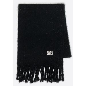 BIMBA Y LOLA Black lurex scarf BLACK UN adult BIMBA Y LOLA Black lurex scarf BLACK UN adult