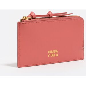 BIMBA Y LOLA Bubblegum pink leather purse CHEWING GUM PINK UN adult BIMBA Y LOLA Bubblegum pink leather purse CHEWING GUM PINK UN adult