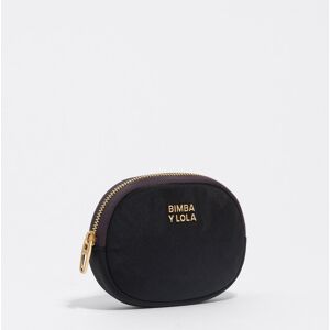 BIMBA Y LOLA Black nylon coin purse BLACK UN adult BIMBA Y LOLA Black nylon coin purse BLACK UN adult