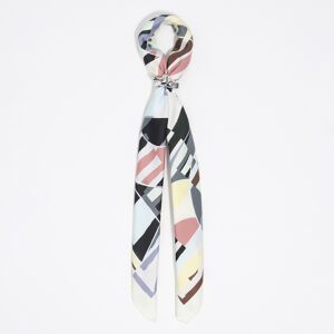 BIMBA Y LOLA Geometric logo scarf charm LIGHT GREY UN adult BIMBA Y LOLA Geometric logo scarf charm LIGHT GREY UN adult