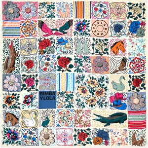 BIMBA Y LOLA Ivory mosaic scarf IVORY UN adult BIMBA Y LOLA Ivory mosaic scarf IVORY UN adult