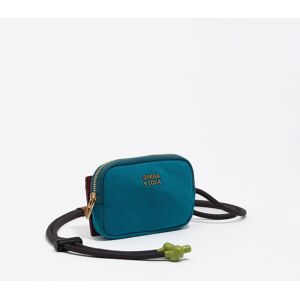 BIMBA Y LOLA Lagoon blue nylon coin purse LAGOON BLUE UN adult BIMBA Y LOLA Lagoon blue nylon coin purse LAGOON BLUE UN adult