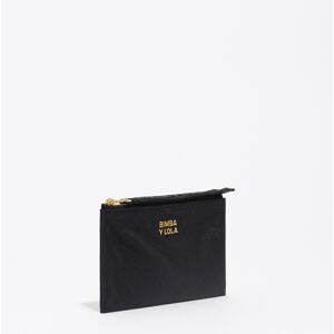 BIMBA Y LOLA Black nylon coin purse BLACK UN adult BIMBA Y LOLA Black nylon coin purse BLACK UN adult