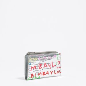 BIMBA Y LOLA Silver BIMBA logos print compact purse BIMBAYLOLA.COM SILVER UN adult BIMBA Y LOLA Silver BIMBA logos print compact purse BIMBAYLOLA.COM SILVER UN adult