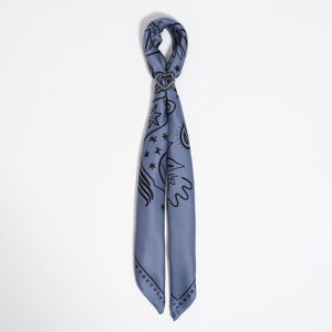 BIMBA Y LOLA Blue esoteric scarf bag charm BLUE UN adult BIMBA Y LOLA Blue esoteric scarf bag charm BLUE UN adult