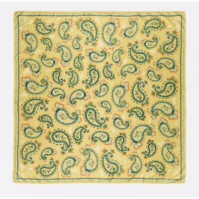 BIMBA Y LOLA Banana paisley scarf BANANA UN adult BIMBA Y LOLA Banana paisley scarf BANANA UN adult