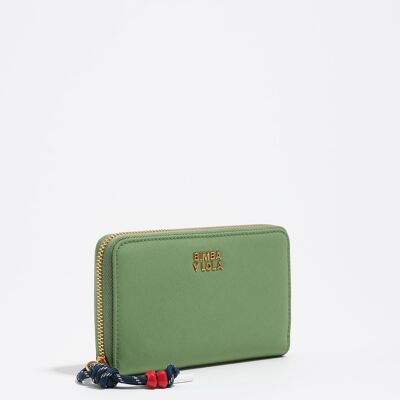 BIMBA Y LOLA Medium green wallet GREEN UN adult BIMBA Y LOLA Medium green wallet GREEN UN adult