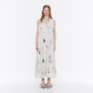 BIMBA Y LOLA Oversize ivory Waves dress WAVES IVORY ML adult