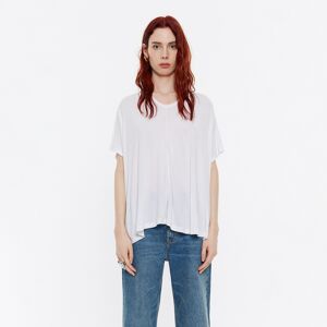 BIMBA Y LOLA Long white oversize T-shirt WHITE M adult