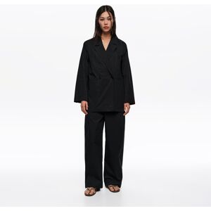 BIMBA Y LOLA Black topstitched tailored jacket BLACK BIMBA Y LOLA Black topstitched tailored jacket BLACK