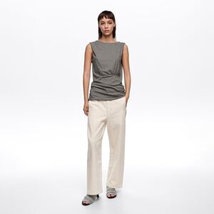 BIMBA Y LOLA BARREL - Ecru jeans ECRU BIMBA Y LOLA BARREL - Ecru jeans ECRU
