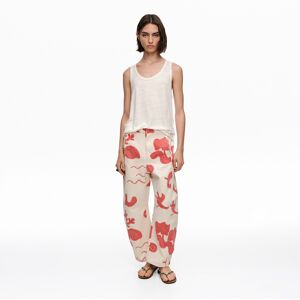 BIMBA Y LOLA BARREL - Sand Red adjustable waist jeans SAND RED BIMBA Y LOLA BARREL - Sand Red adjustable waist jeans SAND RED