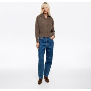 BIMBA Y LOLA BARREL - Blue mid-rise jeans MEDIUM BLUE BIMBA Y LOLA BARREL - Blue mid-rise jeans MEDIUM BLUE