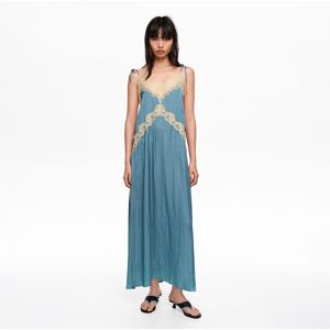 BIMBA Y LOLA Teal flowing slip dress TEAL BIMBA Y LOLA Teal flowing slip dress TEAL