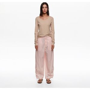 BIMBA Y LOLA Light pink gathered jogger trousers LIGHT PINK BIMBA Y LOLA Light pink gathered jogger trousers LIGHT PINK