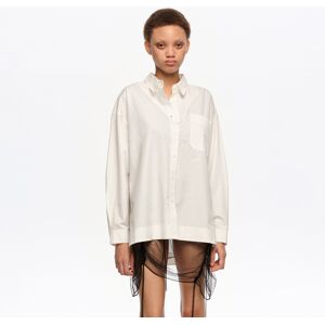 BIMBA Y LOLA Ivory cotton shirt IVORY BIMBA Y LOLA Ivory cotton shirt IVORY