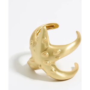 BIMBA Y LOLA Matte gold starfish bracelet GOLD UN adult