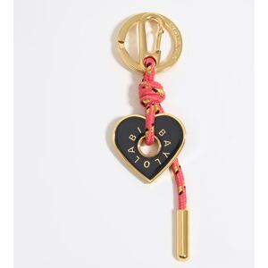 BIMBA Y LOLA Black heart key ring BLACK UN adult