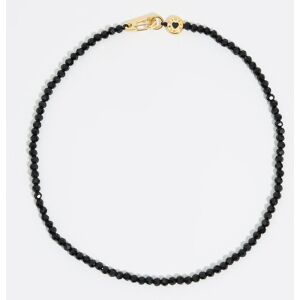 BIMBA Y LOLA Logo and black crystals necklace BLACK UN adult BIMBA Y LOLA Logo and black crystals necklace BLACK UN adult