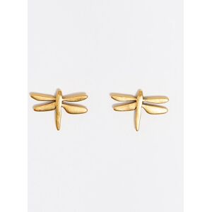 BIMBA Y LOLA Matte gold-tone dragonfly earrings GOLD UN adult BIMBA Y LOLA Matte gold-tone dragonfly earrings GOLD UN adult
