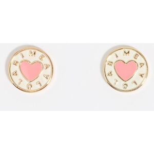 BIMBA Y LOLA Coral heart logo earrings CORAL UN adult BIMBA Y LOLA Coral heart logo earrings CORAL UN adult