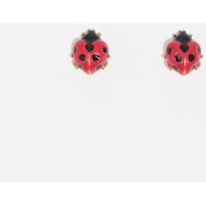 BIMBA Y LOLA Mini red ladybug earrings RED UN adult BIMBA Y LOLA Mini red ladybug earrings RED UN adult