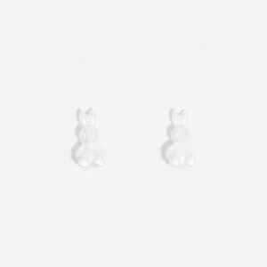 BIMBA Y LOLA Pearl rabbit earrings PEARL UN adult BIMBA Y LOLA Pearl rabbit earrings PEARL UN adult