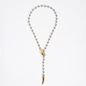 BIMBA Y LOLA Two-tone snake necklace MULTI DARK SILVER UN adult BIMBA Y LOLA Two-tone snake necklace MULTI DARK SILVER UN adult