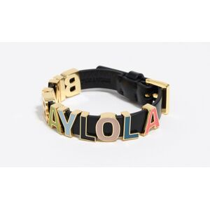 BIMBA Y LOLA Multicolored logo strap bracelet BLACK UN adult BIMBA Y LOLA Multicolored logo strap bracelet BLACK UN adult