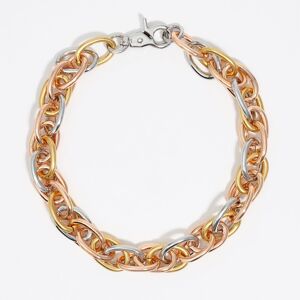 BIMBA Y LOLA Three-tone chain necklace MULTIGOLD UN adult BIMBA Y LOLA Three-tone chain necklace MULTIGOLD UN adult