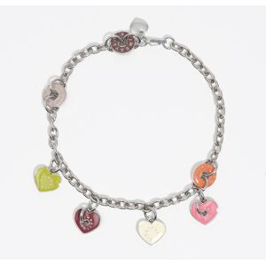 BIMBA Y LOLA Silver heart logos necklace CORAL UN adult BIMBA Y LOLA Silver heart logos necklace CORAL UN adult