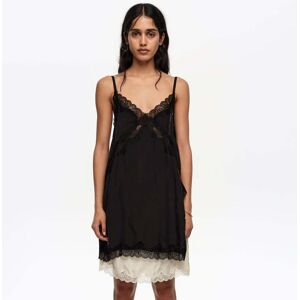 BIMBA Y LOLA Long washed black lingerie top WASHED BLACK S adult BIMBA Y LOLA Long washed black lingerie top WASHED BLACK S adult