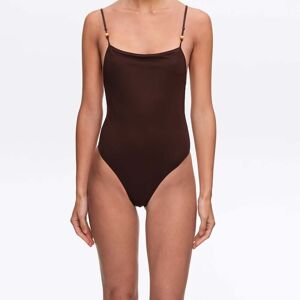 BIMBA Y LOLA Chocolate swimsuit with beads CHOCOLATE M adult BIMBA Y LOLA Chocolate swimsuit with beads CHOCOLATE M adult
