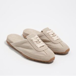 BIMBA Y LOLA Sand suede and fabric 13 31 mule sneaker BEIGE BIMBA Y LOLA Sand suede and fabric 13 31 mule sneaker BEIGE