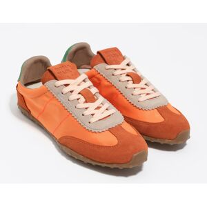 BIMBA Y LOLA Orange suede and nylon 13 29 sneaker ORANGE BIMBA Y LOLA Orange suede and nylon 13 29 sneaker ORANGE