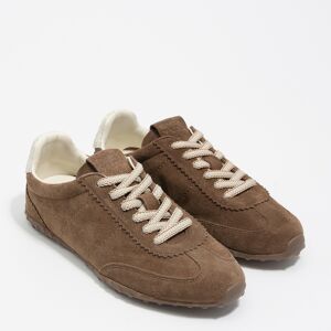 BIMBA Y LOLA Taupe suede 13 29 sneaker DARK TAUPE 41 adult BIMBA Y LOLA Taupe suede 13 29 sneaker DARK TAUPE 41 adult