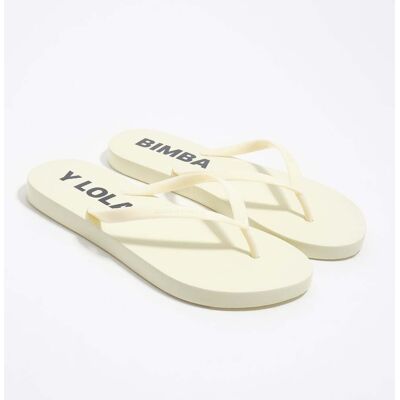 BIMBA Y LOLA Ivory flip-flop IVORY 41 adult BIMBA Y LOLA Ivory flip-flop IVORY 41 adult