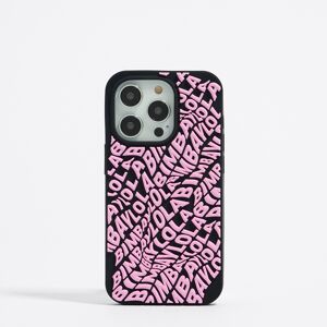 BIMBA Y LOLA iPhone 14 Pro silicone case DARK PINK UN adult