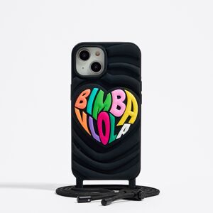 BIMBA Y LOLA Black iPhone 15 silicone case BLACK UN adult