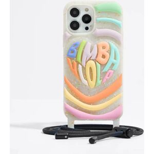 BIMBA Y LOLA Multicolor iPhone 13 Pro Max silicone case PASTEL PINK UN adult